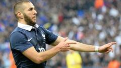 Un gran Benzema guía a Francia frente a Holanda