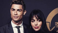 Cristiano Ronaldo y Georgina Rodr&iacute;guez en los Premios Quinas de Ouro.