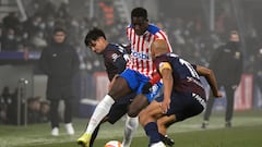 14/12/21 Partido Copa del Rey Huesca - Girona   IBRAHIMA KEBE