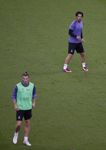 Isco y Gareth Bale.