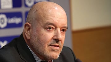Miguel Concepción, presidente del Tenerife.