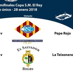 VRAC-Santboiana y Barça-El Salvador, semifinales de Copa