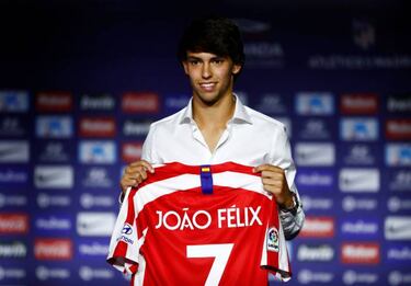 Atlético: Joao Félix unveiled, sorry Griezmann saga drags on