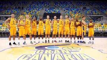 La plantilla del Herbalife Gran Canaria.