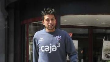 <b>GOLEADOR. </b>Tariq es la gran referencia en el ataque del Huesca.