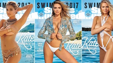 Serena, Bouchard y Wozniacki, con Kate Upton en el especial ba?adores de Sports Illustrated