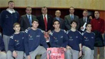<b>TALENTO PRECOZ</b>. Los jóvenes jugadores de baloncesto de la Mini Copa apuntan un gran futuro para el baloncesto español.