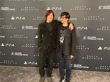 Kojima se notaba muy emocionado en la gala