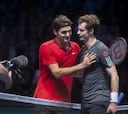 'Opera Prima' de Federer ante Andy Murray: 6-0 y 6-1