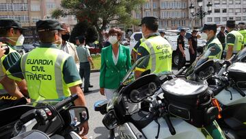 La Guardia Civil, "orgullosa" del éxito de La Vuelta