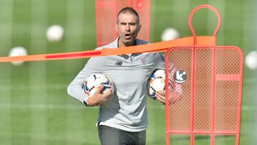 29/10/20 FUTBOL ENTRENAMIENTO ATHLETIC DE BILBAO GAIZKA GARITANO