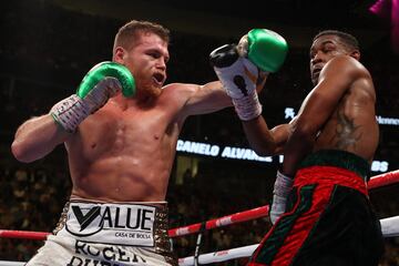 El poder, la pasión y la emoción de la 'Canelo' vs Jacobs en imágenes