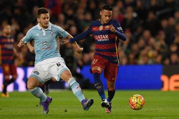 In La Liga action against Celta Vigo