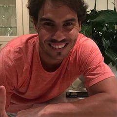 Nadal predica con el ejemplo