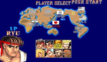 Street Fighter II destacó por ofrecer un reparto de personajes con habilidades y características diferentes.