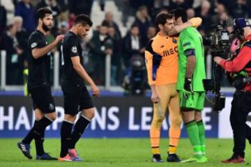 Iker Casillas y Gianluigi Buffon.