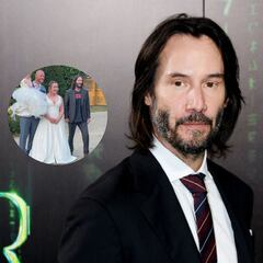Keanu Reeves acude a una boda a la que fue invitado sin conocer a los novios