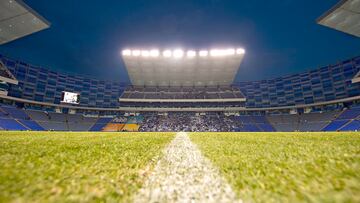 Action photo during the friendly match Puebla vs Boca Juniors.

Foto de accion durante el Partido Amistoso Puebla vs Boca Juniors, Partido Correspondiente a la reinauguracion del Estadio Cuauhtemoc , en la foto: Estadio Cuauhtemoc

18/11/2015/ MEXSPORT/ Isaac Ortiz.

- STADIUMS OF THE WORLD / ESTADIOS DEL MUNDO -