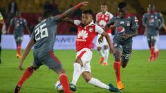 Santa Fe golea al Am&eacute;rica en Bogot&aacute; y toma un respiro en la Liga &Aacute;guila.