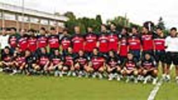 Los jugadores de Marcelino García comienzan la pretemporada con ilusiones renovadas .