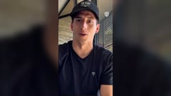 “Estoy muy contento por ti, espero que algún día juguemos juntos... Te amo mucho y te extraño”