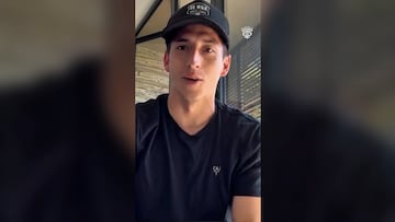 “Estoy muy contento por ti, espero que algún día juguemos juntos... Te amo mucho y te extraño”