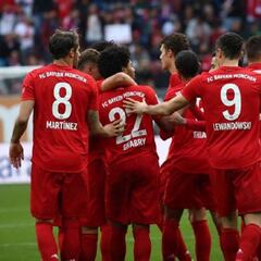 Finnbogason agrava la crisis del Bayern con un gol en el 93'