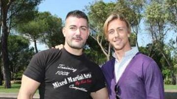 Guti con Iván Perujo