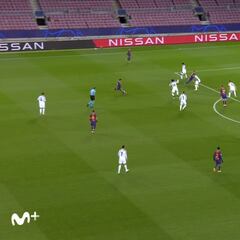 Cuando mereces más de lo que hay: el partido de Messi en 30''