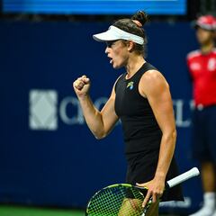 Jennifer Brady vuelve a sonreír dos años después en Canadá