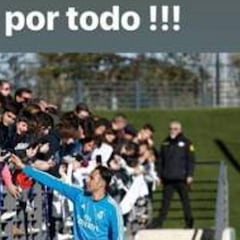 Keylor publica una foto que da que hablar sobre su adiós