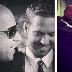 Paul Walker es recordado por Vin Diesel y Tyrese Gibson