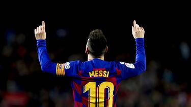 Messi, ante el Celta.