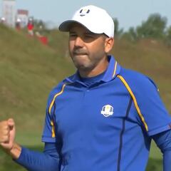 Con el partido ardiendo aparece Sergio y dice que la Ryder es su jardín: tremendo lo que hizo