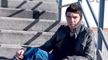 <b>RECUERDOS DE ADOLESCENTE. </b>Iago Aspas era un adolescente cuando presenciaba desde la grada los derbis contra el Depor de Tristán.