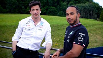 Lewis Hamilton (Mercedes). Austria. F1 2021. 