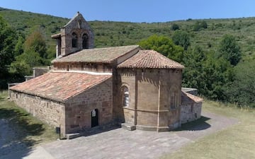 Iglesia de Santa Eulalia, en Brañosera, Palencia