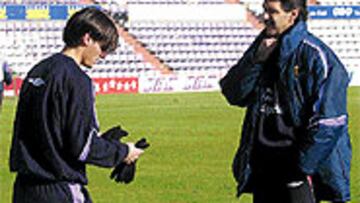 <B>SIN TRATO</B>. Moré y Ricchetti, en una imagen de archivo.