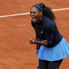 Serena overcomes Bertens to keep Steffi Graf in sight