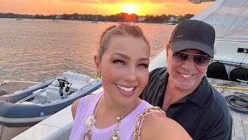 Thalía recuerda el día que se fue a vivir con Tommy Mottola