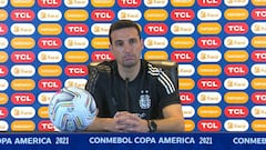 Scaloni: "La gente se siente identificada con el equipo"
