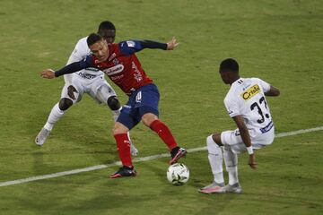 Independiente Medellín derrotó 3-1 a Once Caldas en el inicio de la fecha 10 de la Liga BetPlay. Julio Comesaña debutó como entrenador del cuadro antioqueño.