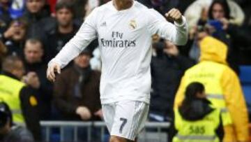 Cristiano celebra un gol al Athletic.