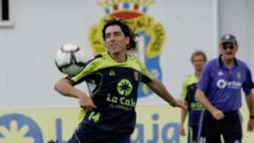 <b>PLETÓRICO. </b>Javi Guerrero está viviendo su mejor momento desde que llegó a la Unión Deportiva.