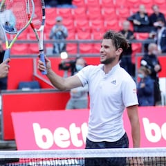 Thiem derrota a Berrettini y se lleva la exhibición de Berlín
