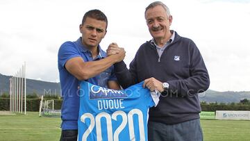 John Duque renueva su contrato con Millonarios