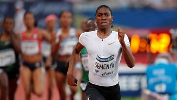 La sudafricana Caster Semenya. 