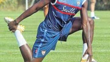 <b>UN PORTENTO. </b>Ariza Makukula es desde ayer nuevo jugador del Nàstic. Llega cedido una temporada.