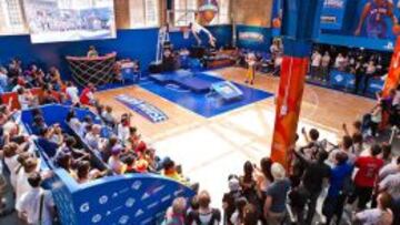 La `NBA House presentada por BBVA´ llega a Madrid