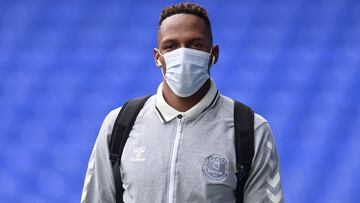 Yerry Mina, jugador de Everton